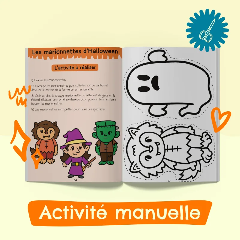 Magazine 3-6 ans Halloween avec Ben la chauve-souris (n°13) – Image 2