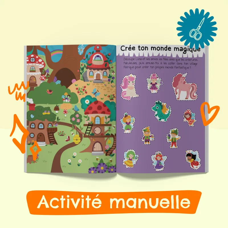 Magazine 3-6 ans Fantasy avec Luna la licorne (hors-série n°1) – Image 2