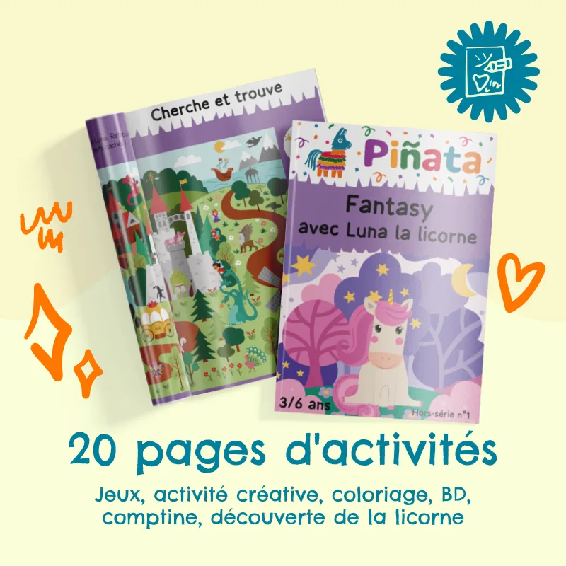Magazine 3-6 ans Fantasy avec Luna la licorne (hors-série n°1)