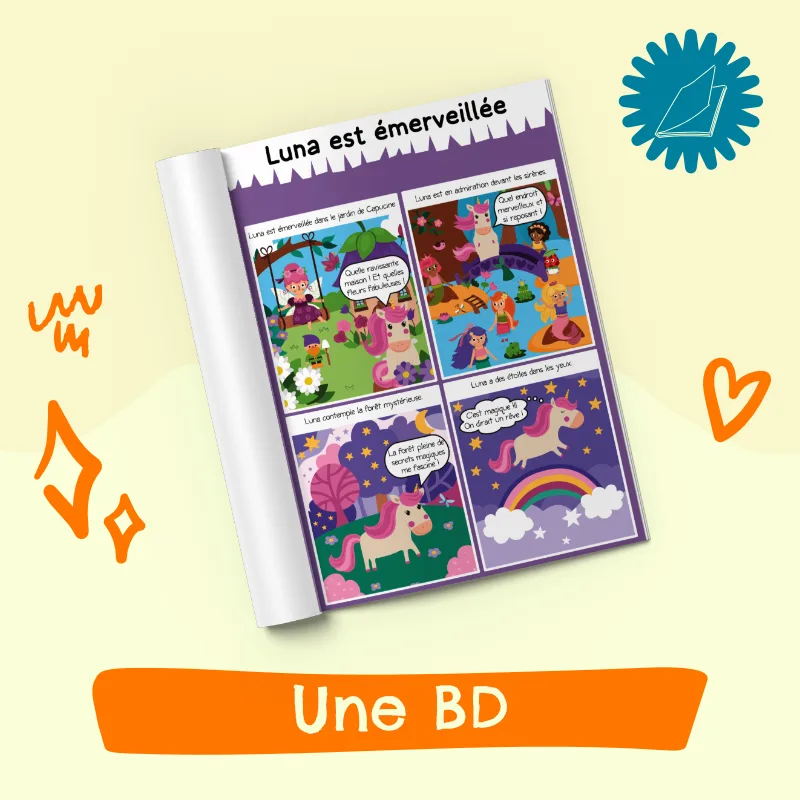 Magazine 3-6 ans Fantasy avec Luna la licorne (hors-série n°1) – Image 5
